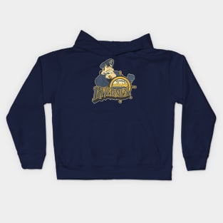 Defunct Rivermen Hockey Team Kids Hoodie